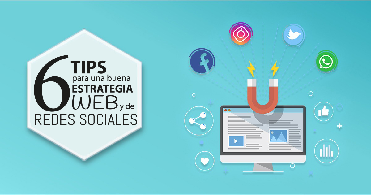 estrategia web y redes sociales